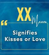 what does XX mean